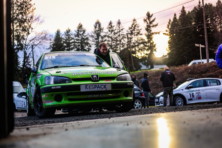 Aujourd’hui c’est Rallye de la Haute Vallée d’Azergues pour nos copilotes 💪🏻  💚 Numéro 71 pour Romain Collette avec Jean-Paul Monnin   📸 Nicolas Millet Photography